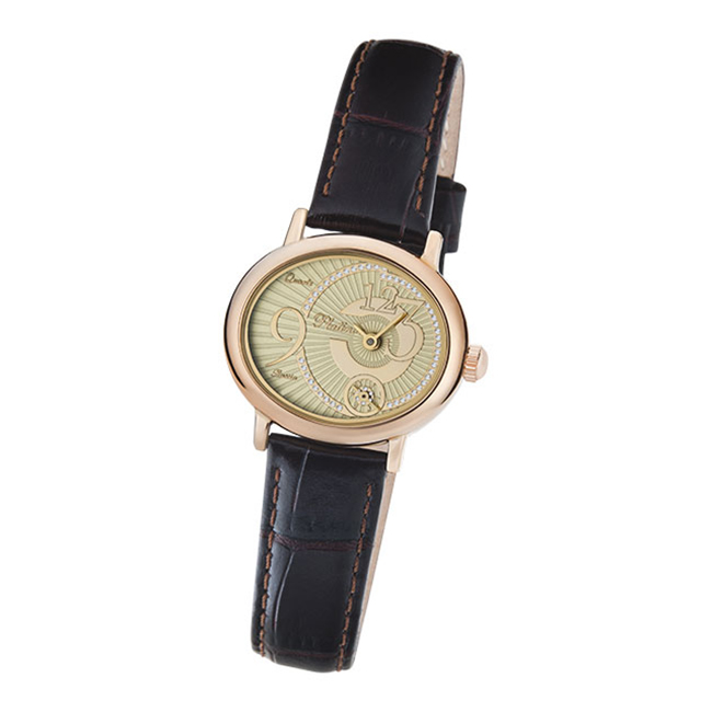 Часы женские "Аврора", золото, 74050