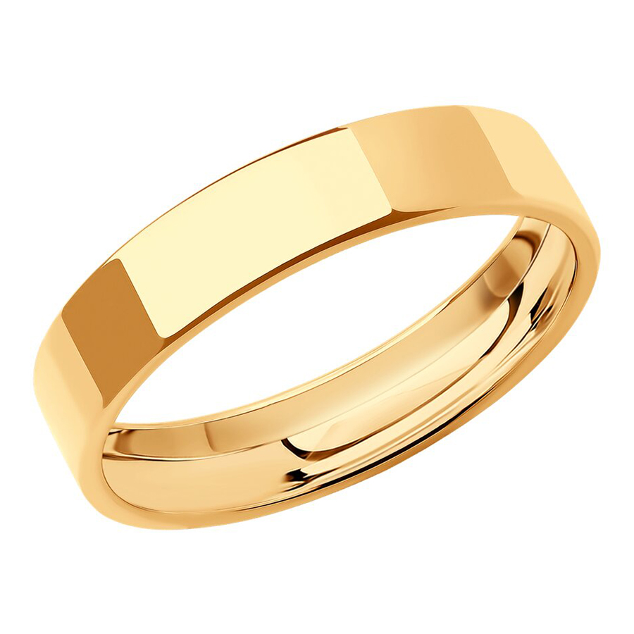 Кольцо обручальное, золото, 51-111-02041-1