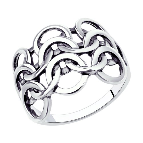 Кольцо, серебро, 95010145