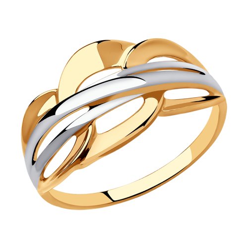 Кольцо, золото, 018593