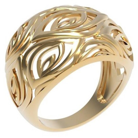 Кольцо, золото, 009621-4000