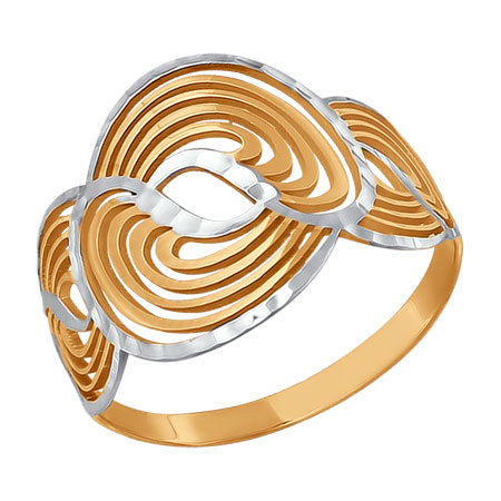 Кольцо, золото, 015337