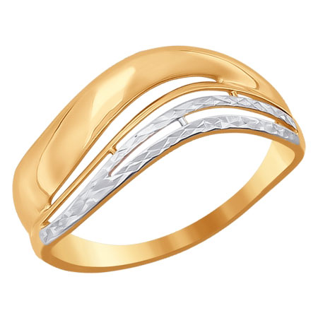 Кольцо, золото, 016880