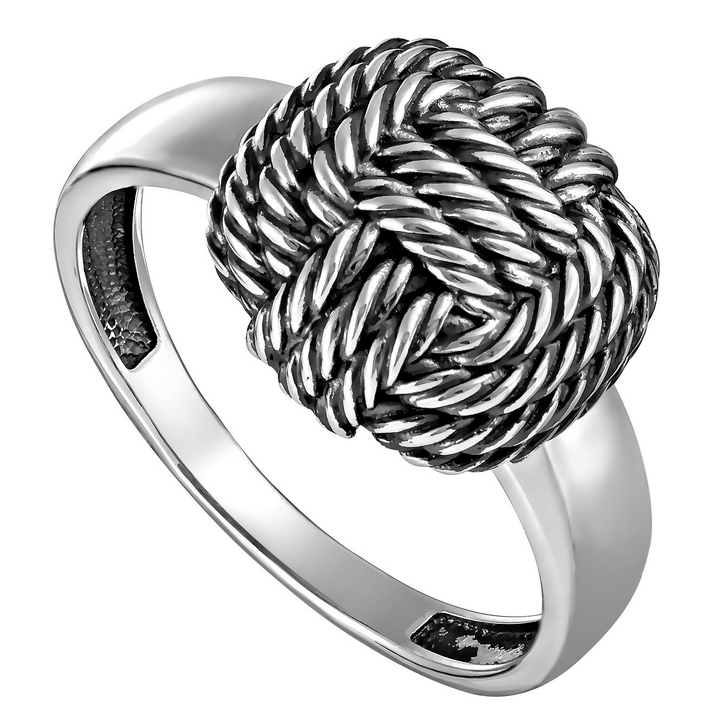 Кольцо, серебро, 11-250-0083
