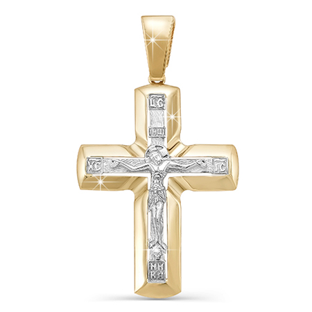 Крест, золото, 080133