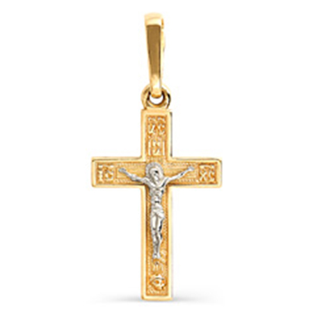 Подвеска крест, золото, Т13006312