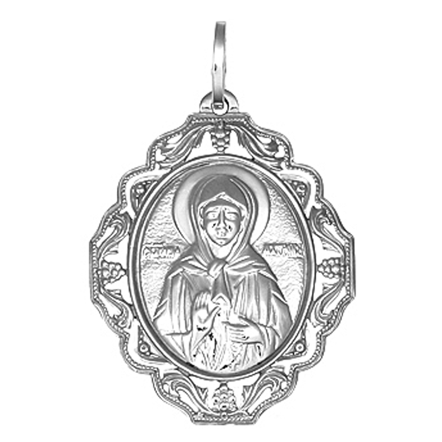 Подвеска " Св.Матрона", серебро, 84119