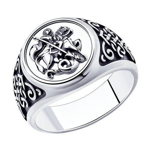 Кольцо, серебро, 95-110-00935-1