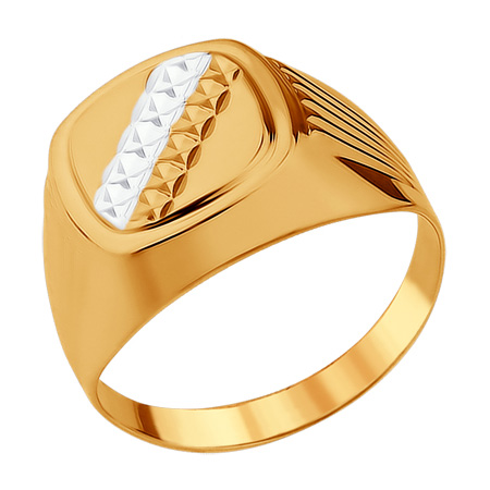 Кольцо, золото, 012781