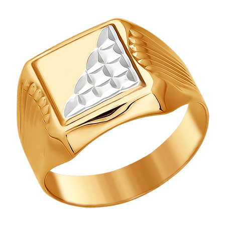 Кольцо, золото, 014097