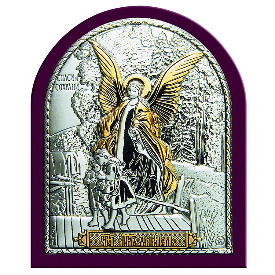 Икона "Ангел Хранитель" (7*8,5), А-ПЗ-40-Д