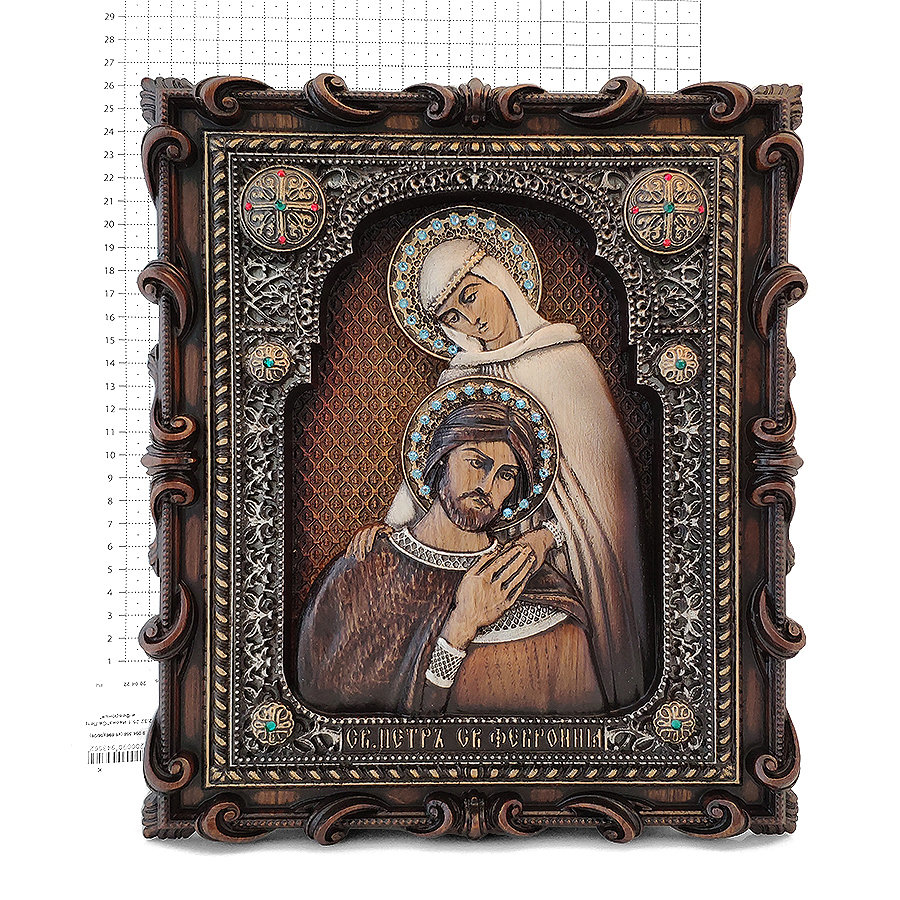 Икона"Св.Петр и Февронья", 2.32.25.1
