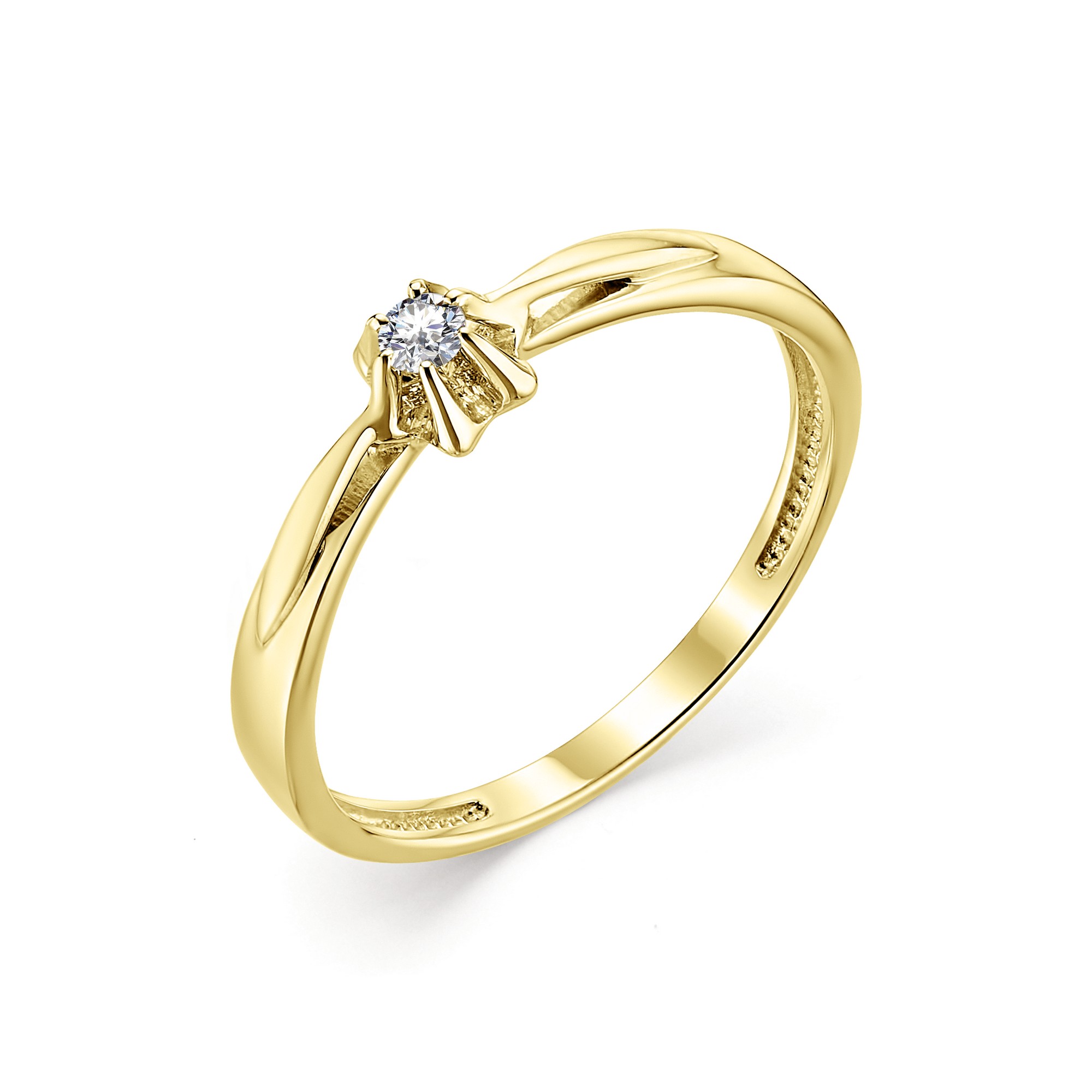 Кольцо, бриллиант, 12797-300