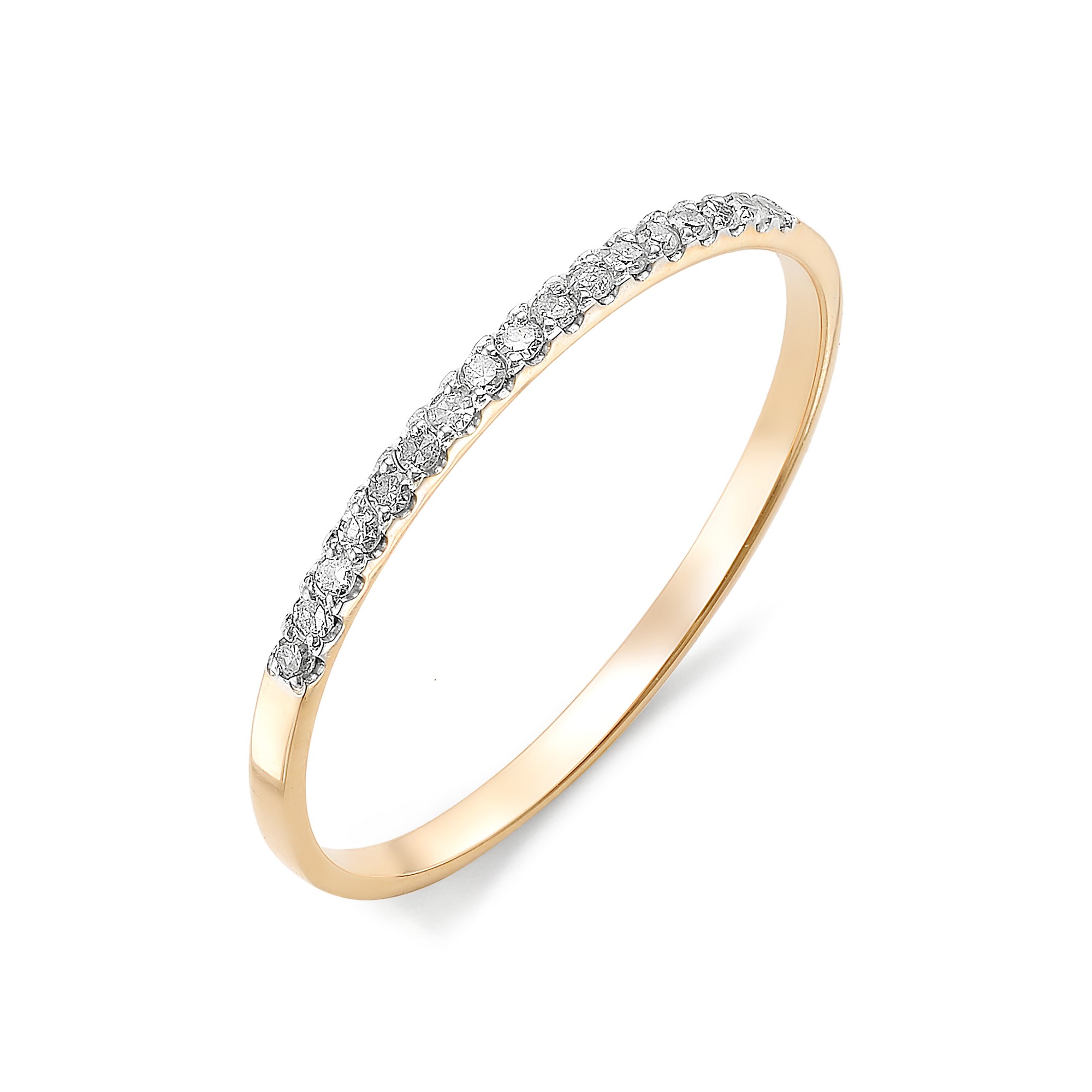 Кольцо, бриллиант, 12356-100