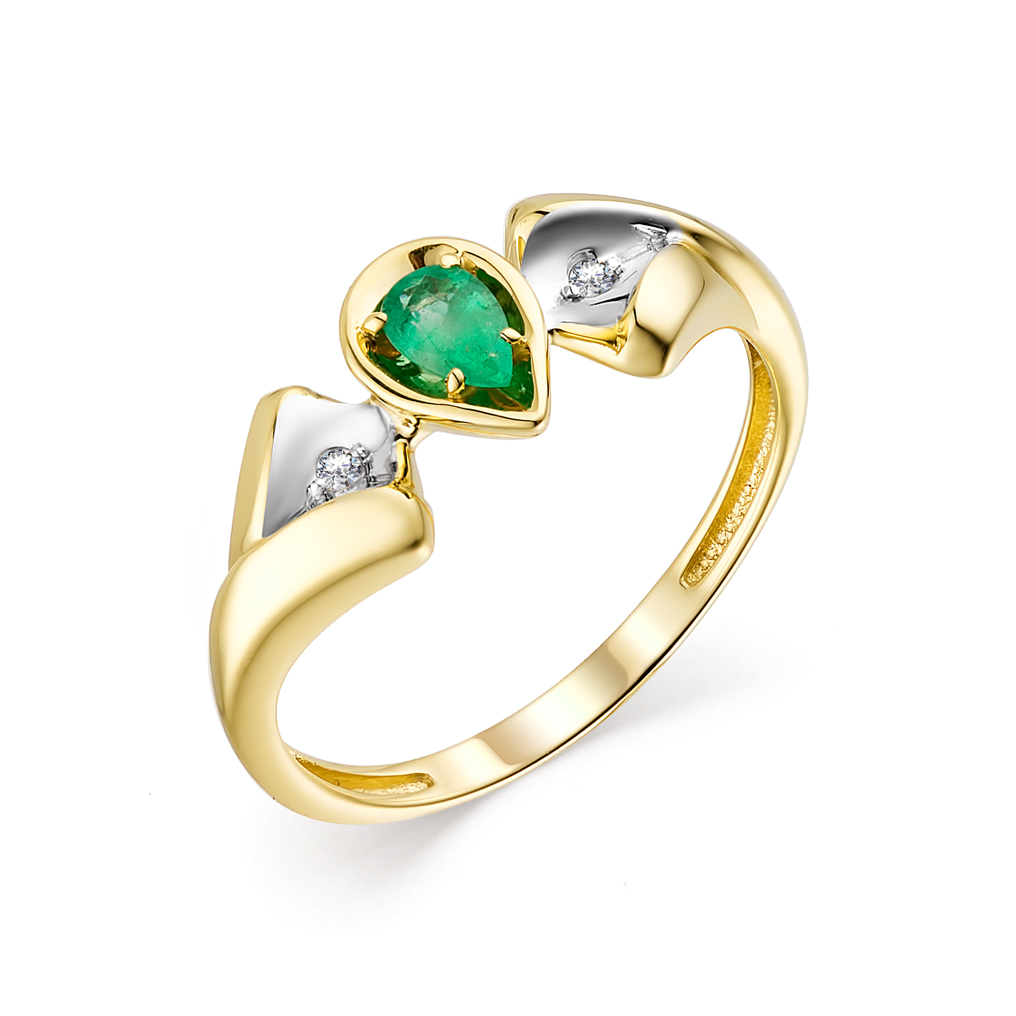 Кольцо, бриллиант, 13509-301