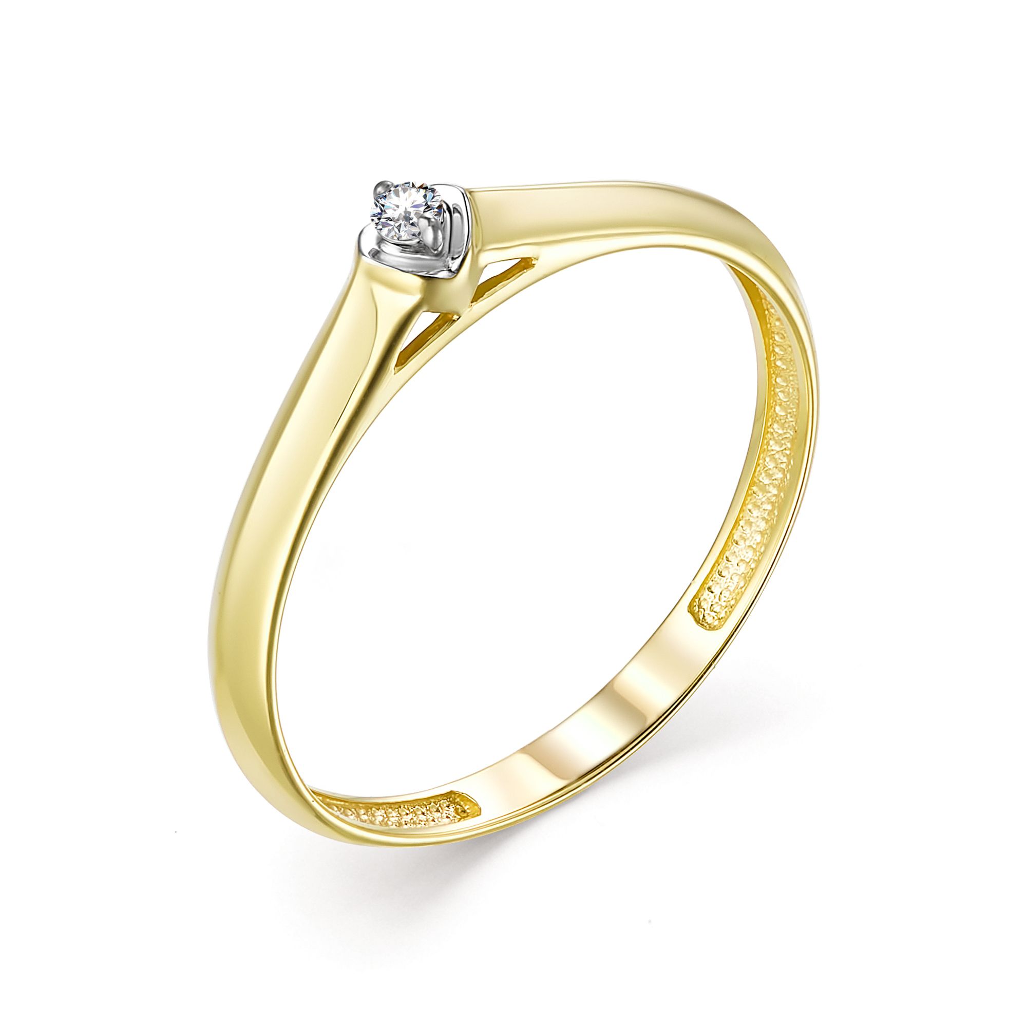 Кольцо, бриллиант, 13229-300