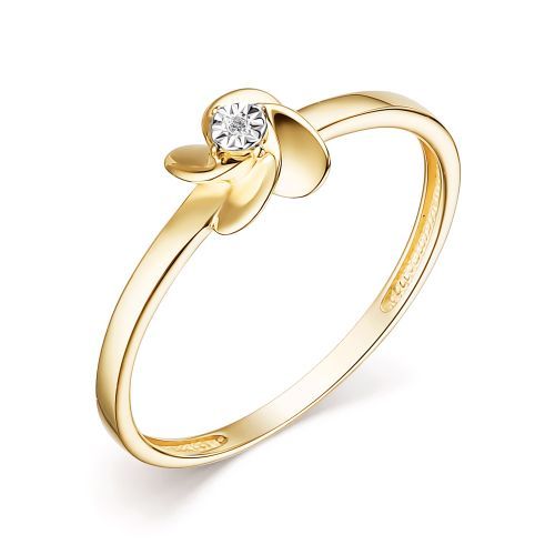 Кольцо, бриллиант, 15025-300