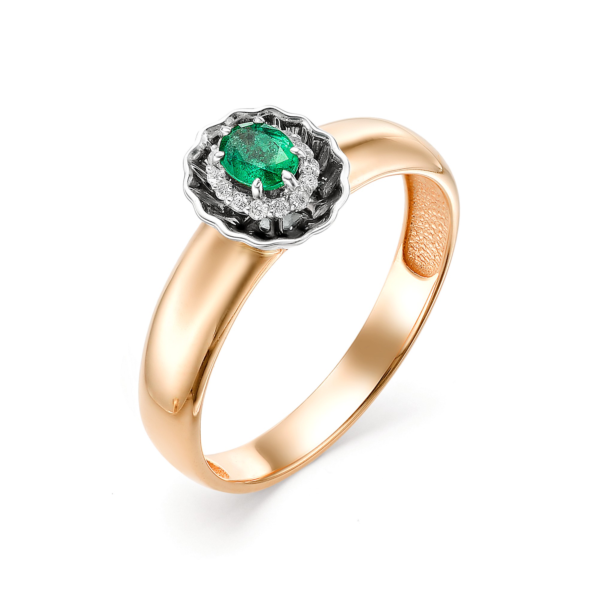 Кольцо, бриллиант, 12462-101