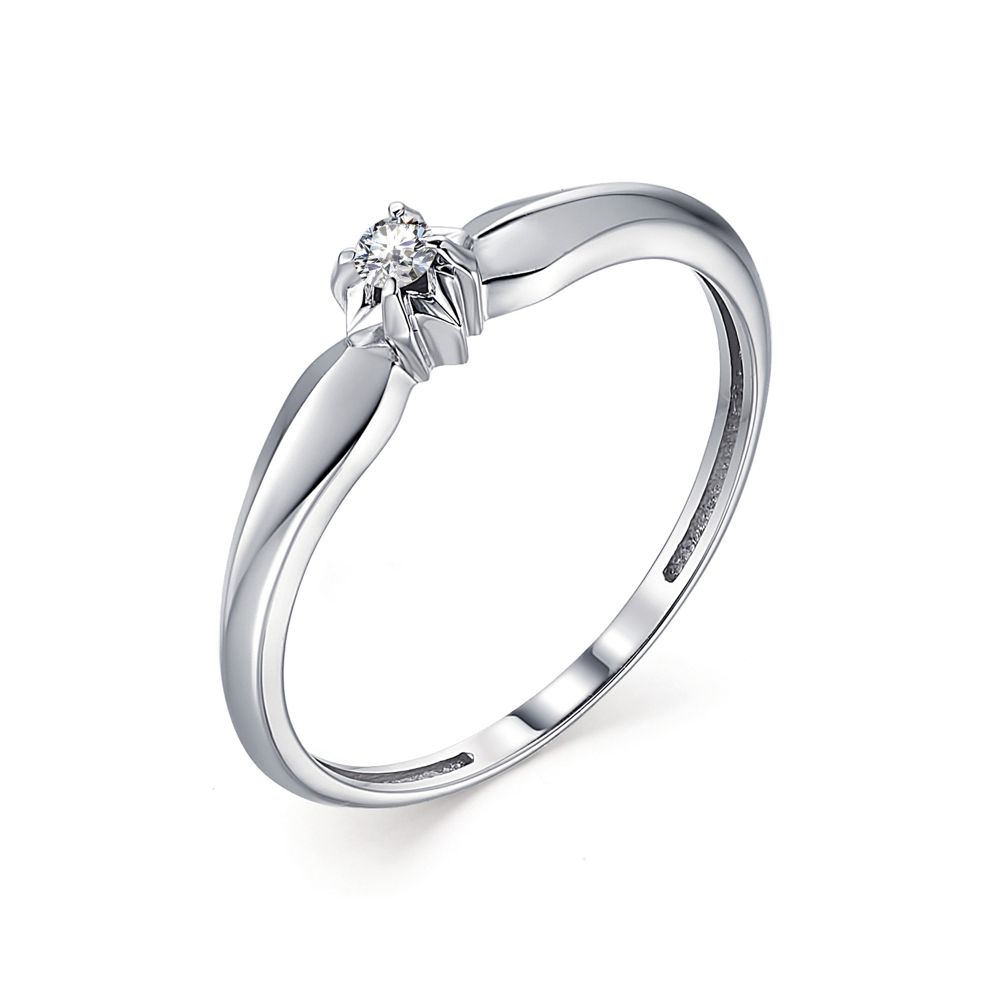 Кольцо, бриллиант, 13214-200