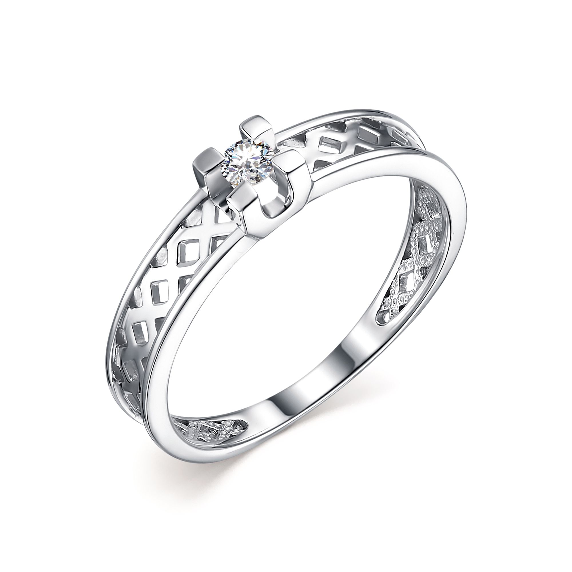 Кольцо, бриллиант, 13819-200