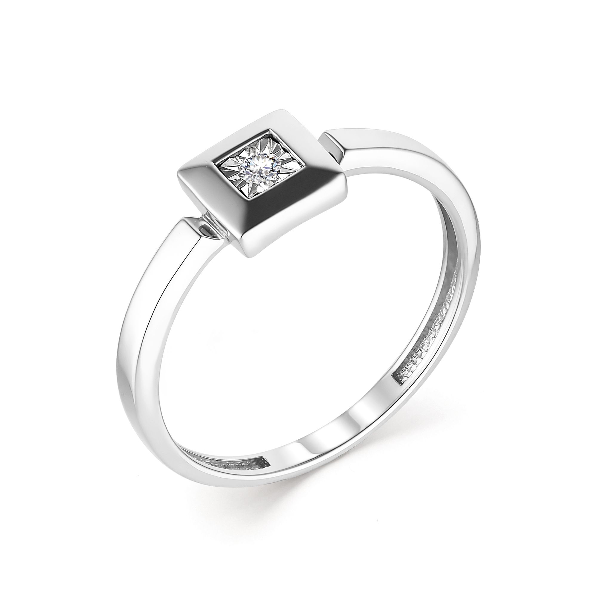 Кольцо, бриллиант, 13383-200