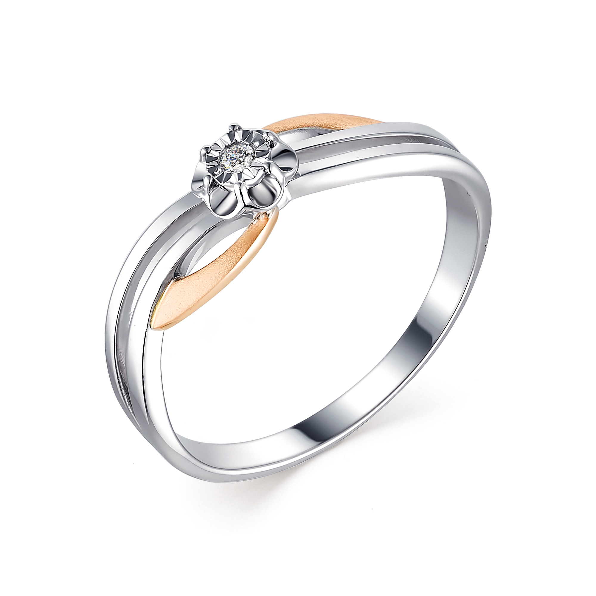 Кольцо, бриллиант, 13256-П00