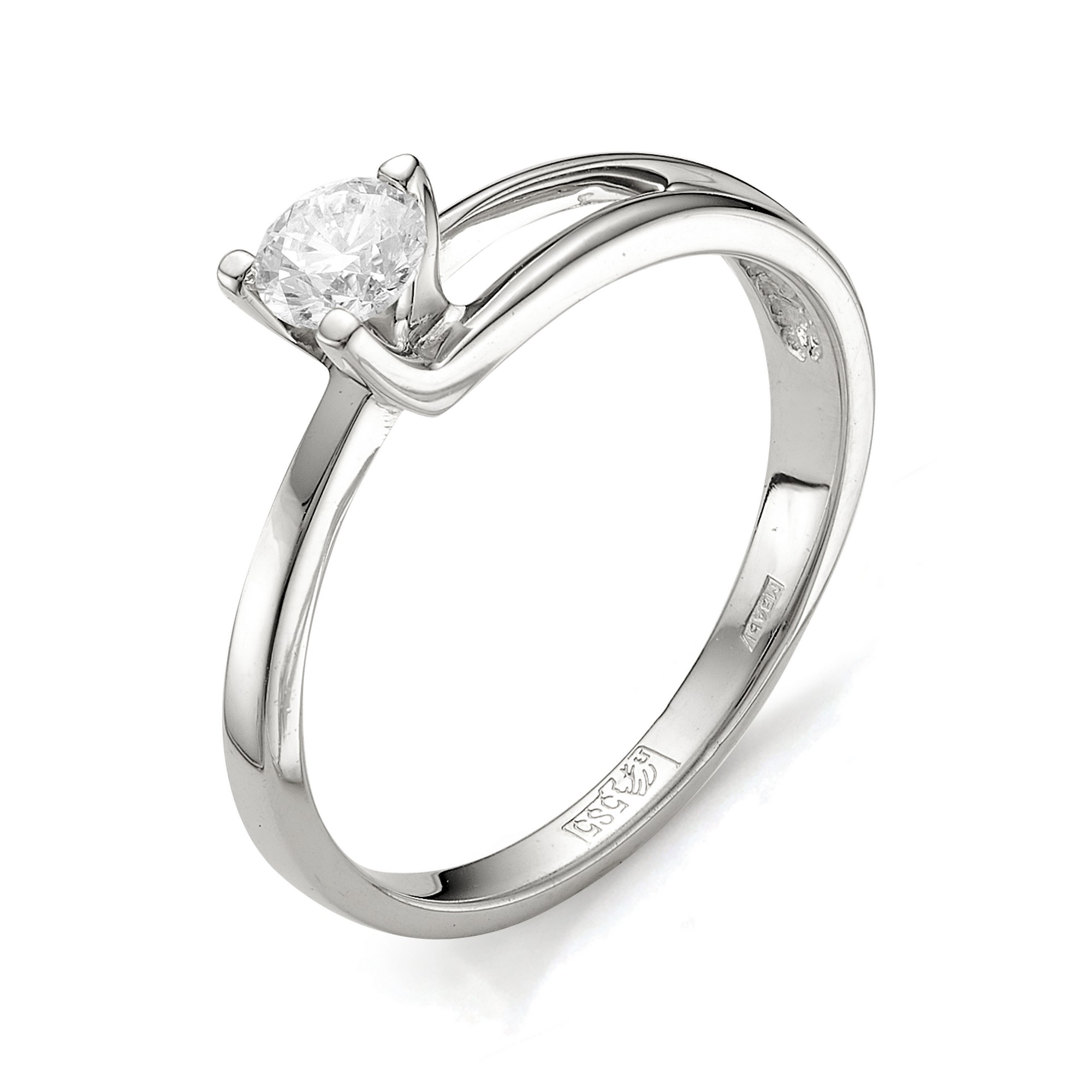 Кольцо, бриллиант, 11045-200