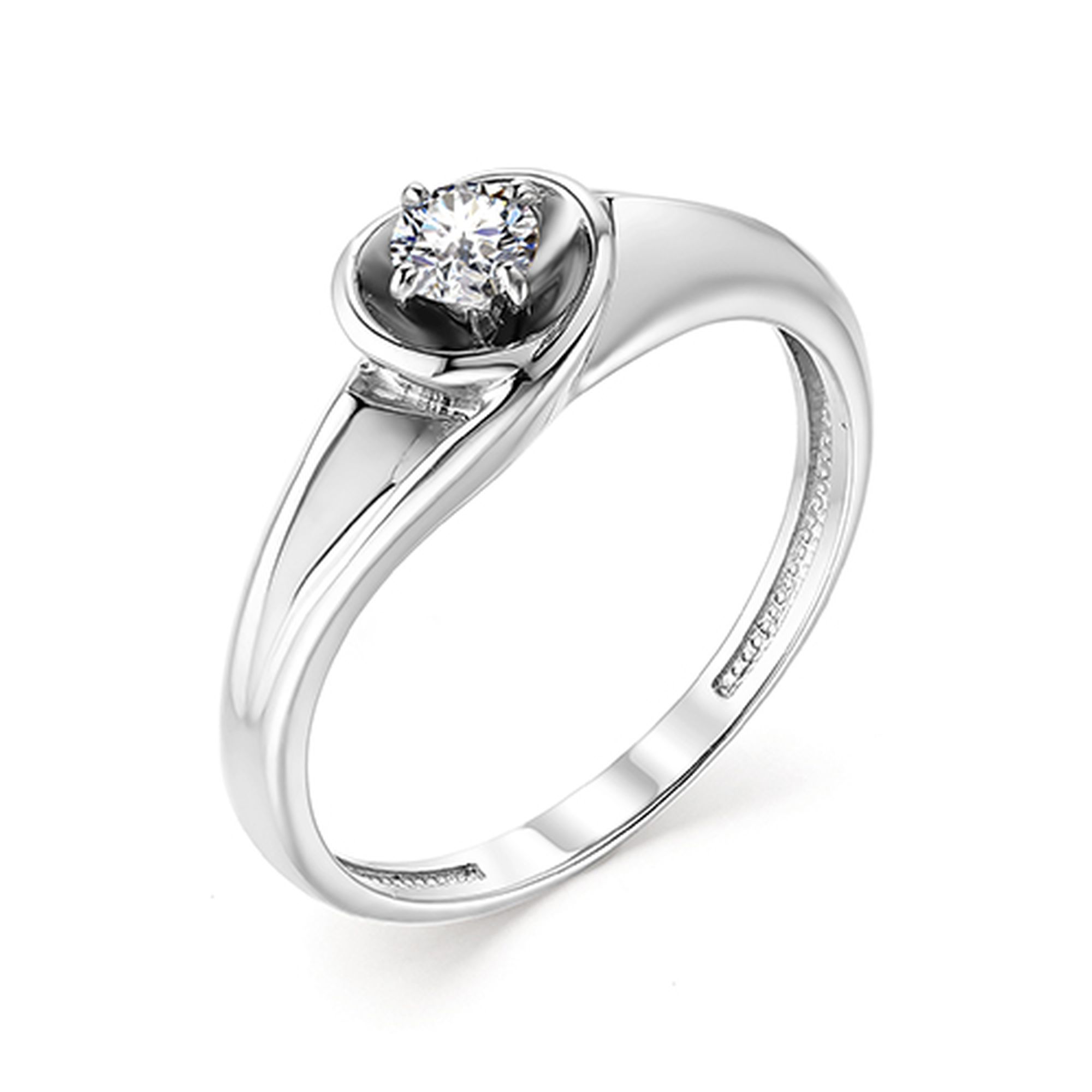 Кольцо, бриллиант, 12578-200