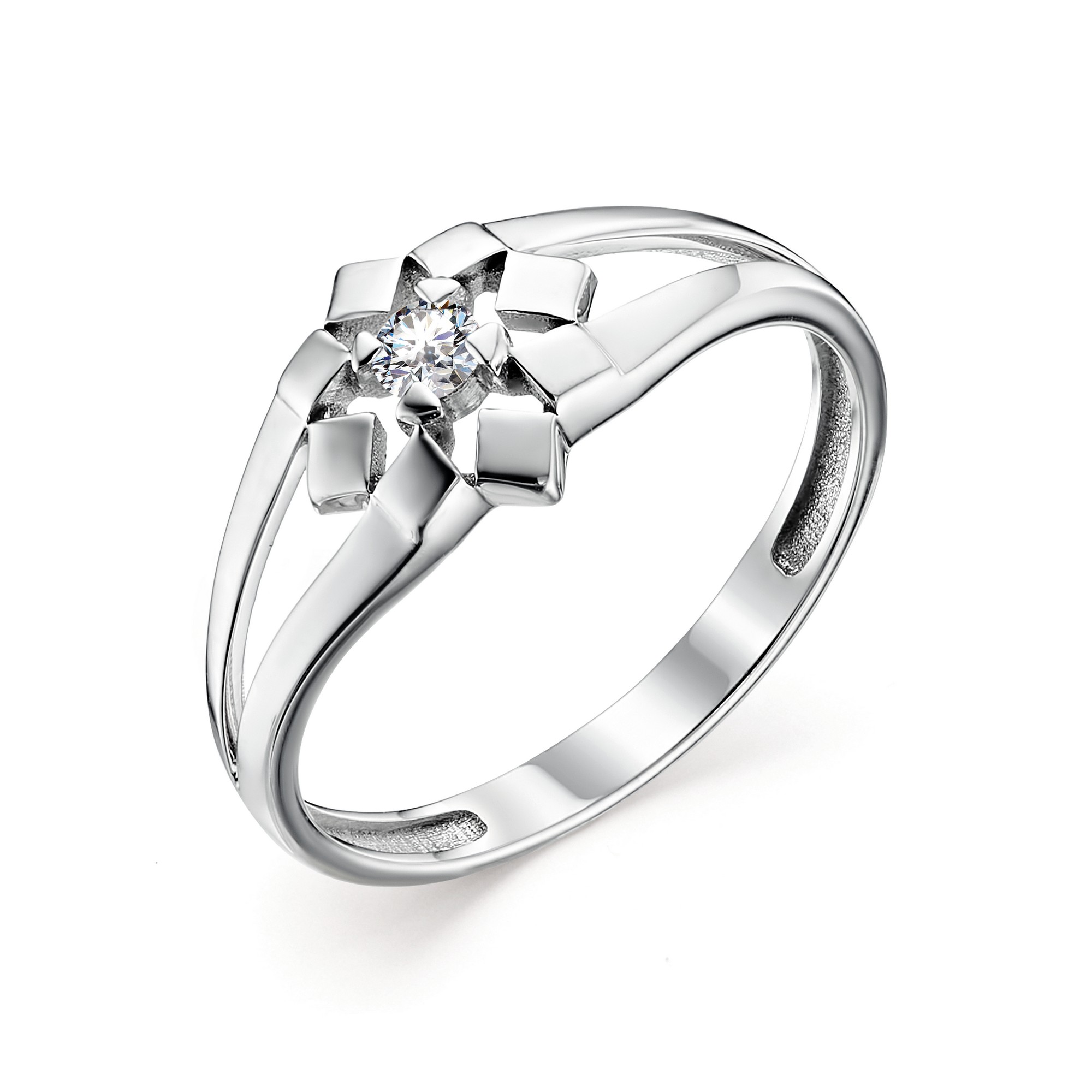 Кольцо, бриллиант, 12835-200