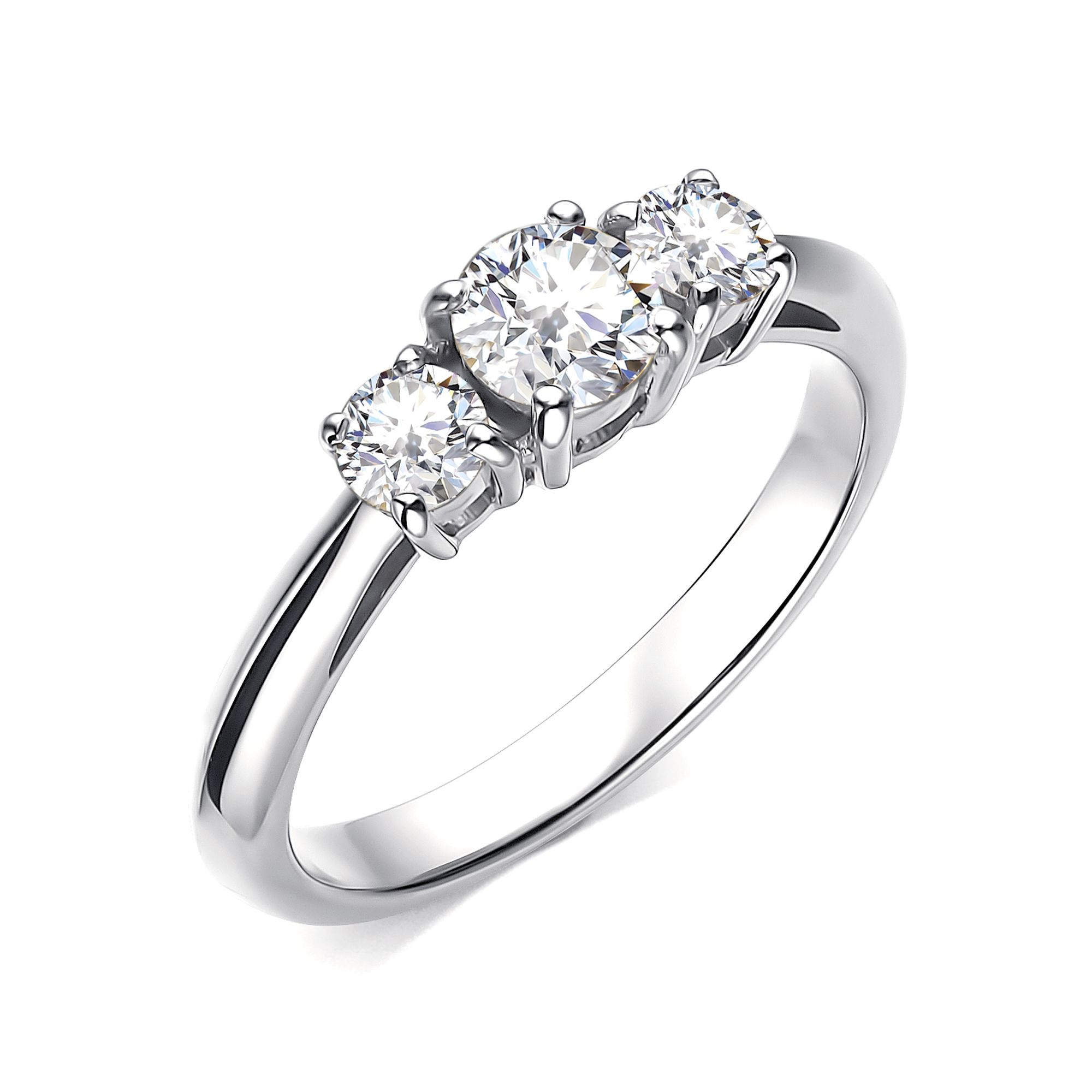 Кольцо, бриллиант, 14644-5Б5