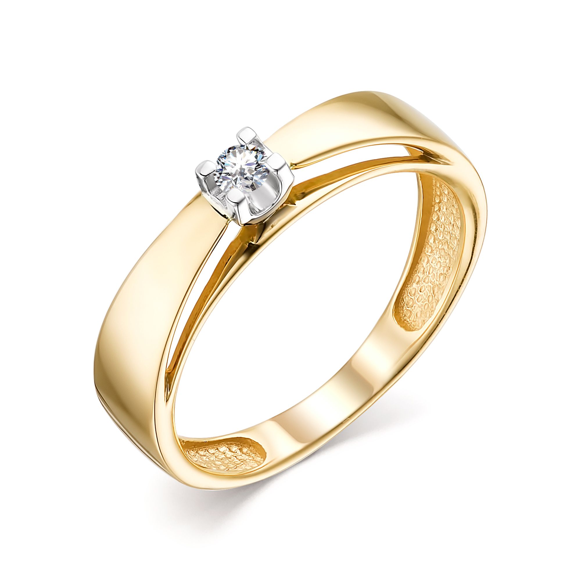 Кольцо, бриллиант, 13575-300