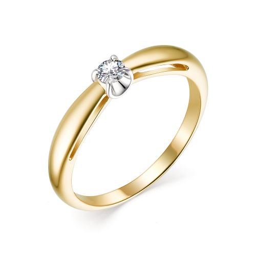 Кольцо, бриллиант, 13451-300