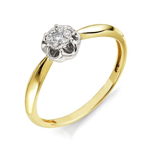 Кольцо, бриллиант, 11055-300