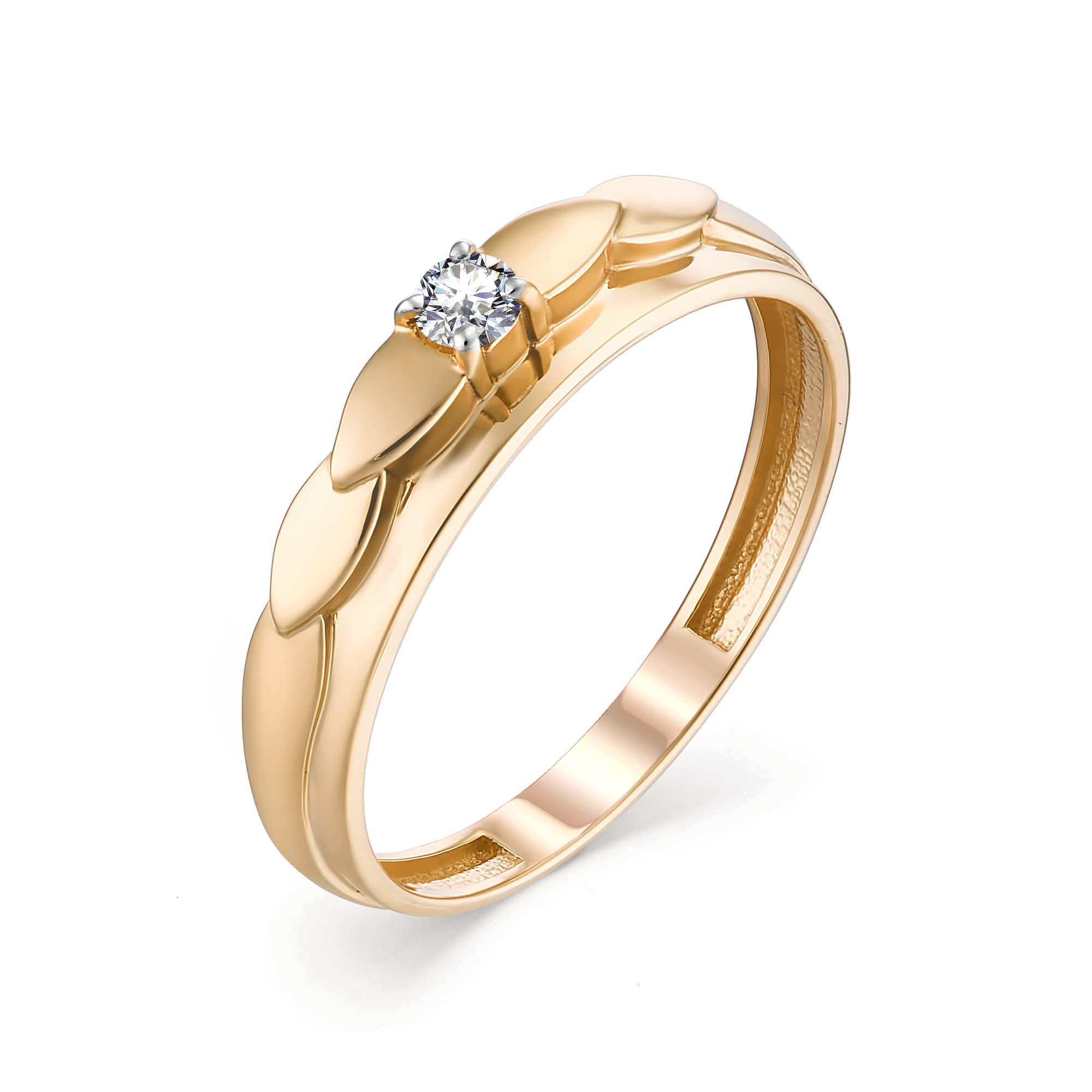 Кольцо, бриллиант, 13127-100