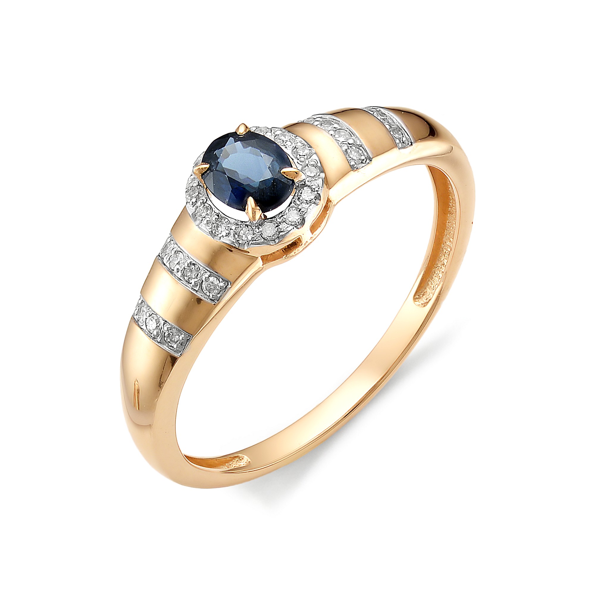 Кольцо, бриллиант, 11961-102