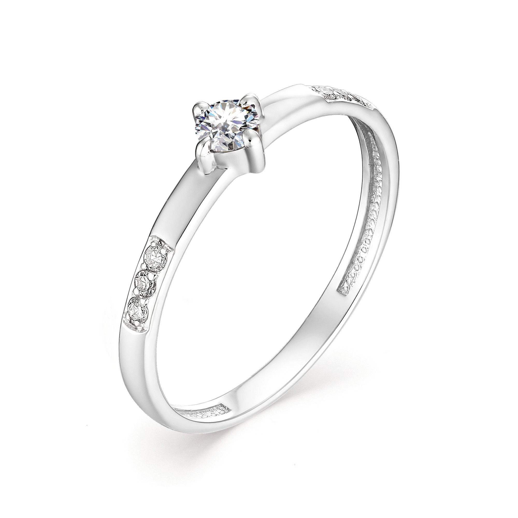 Кольцо, бриллиант, 12996-200