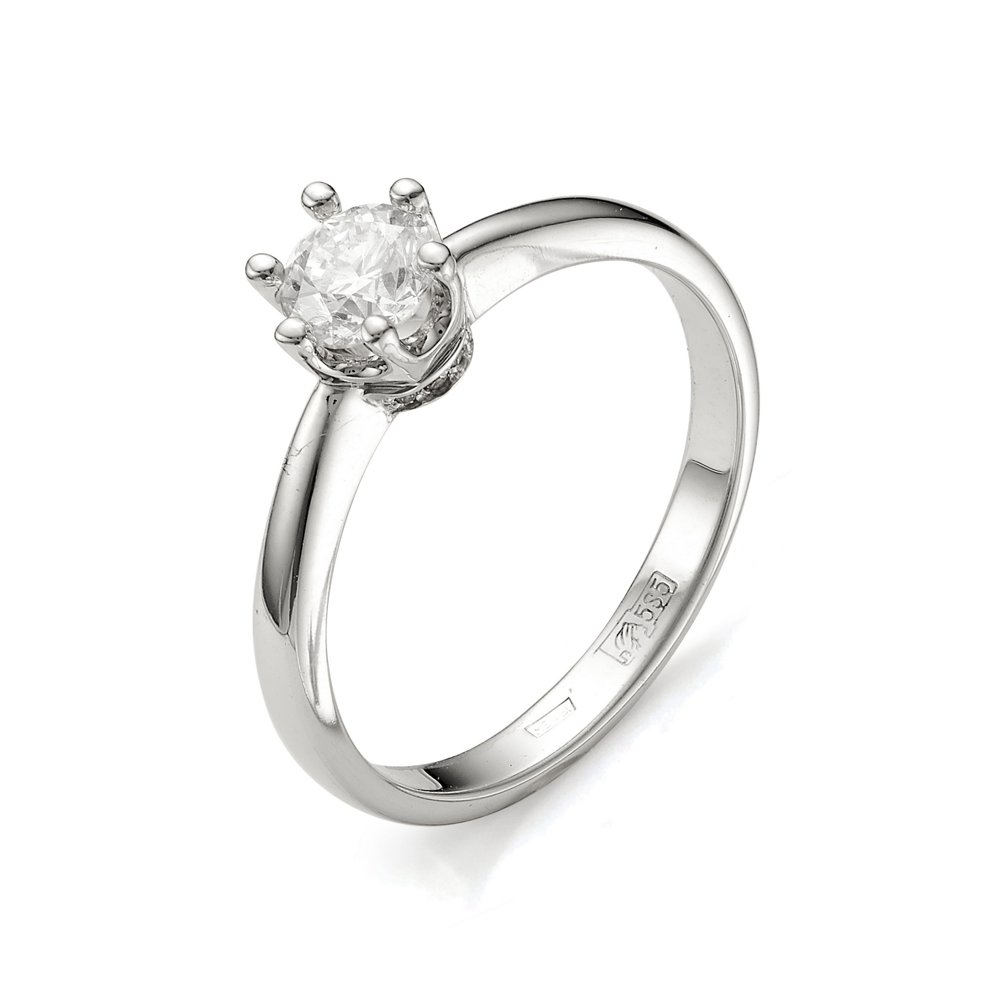 Кольцо, бриллиант, 11165-200