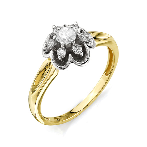 Кольцо, бриллиант, 11050-300