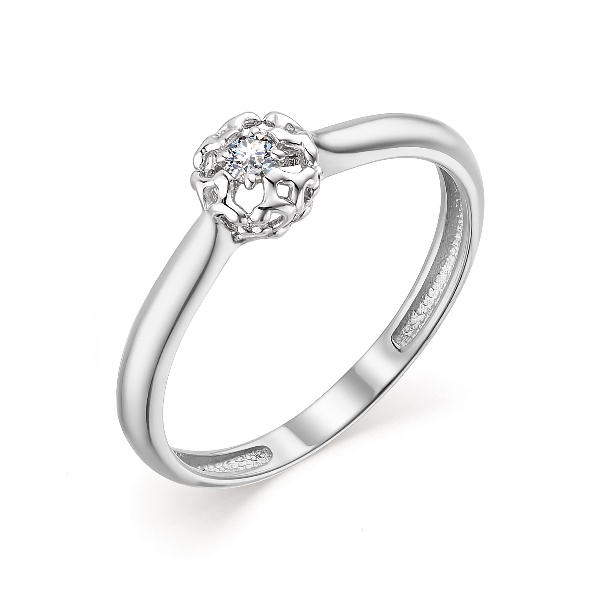 Кольцо, бриллиант, 13571-200