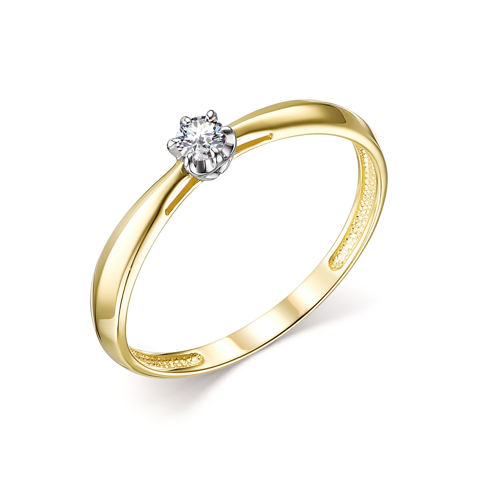 Кольцо, бриллиант, 13823-300