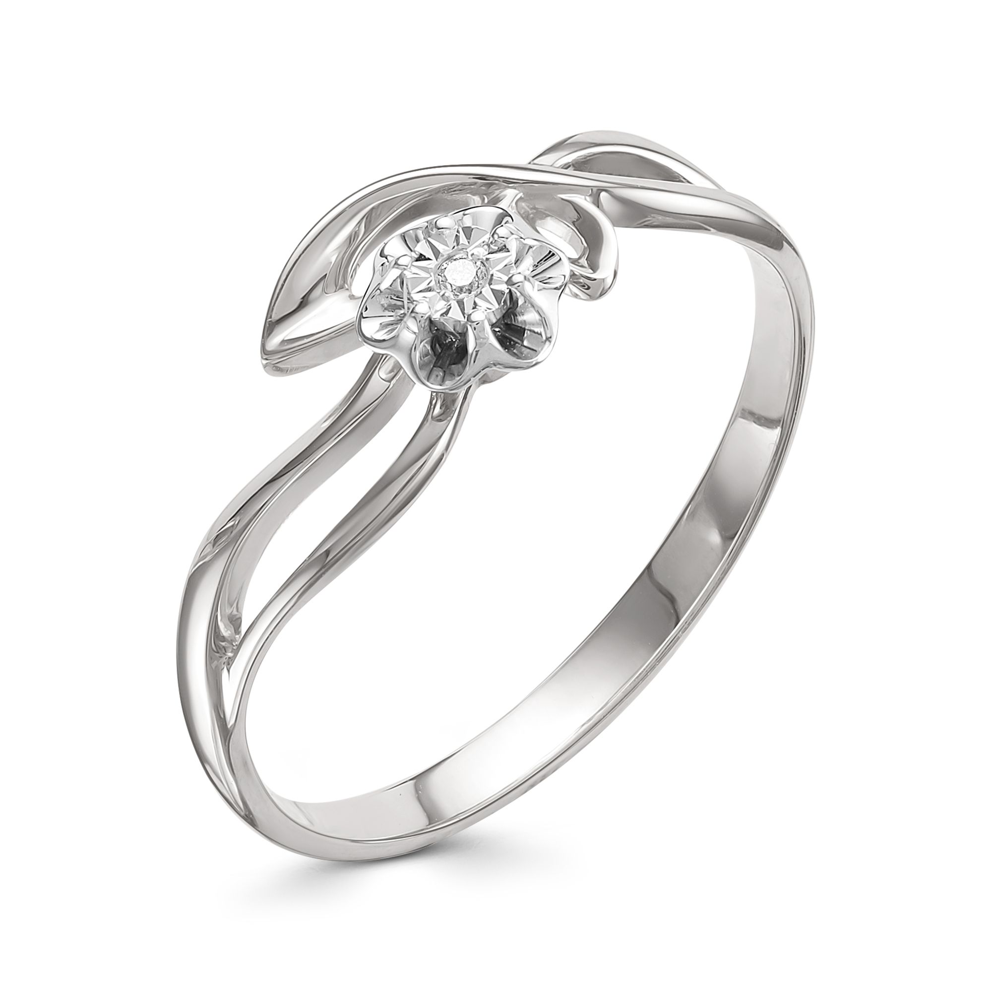 Кольцо, бриллиант, 12625-200