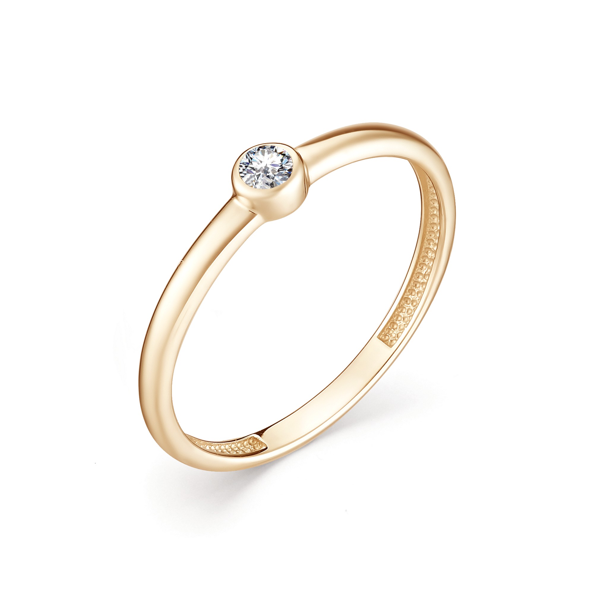 Кольцо, бриллиант, 12944-100