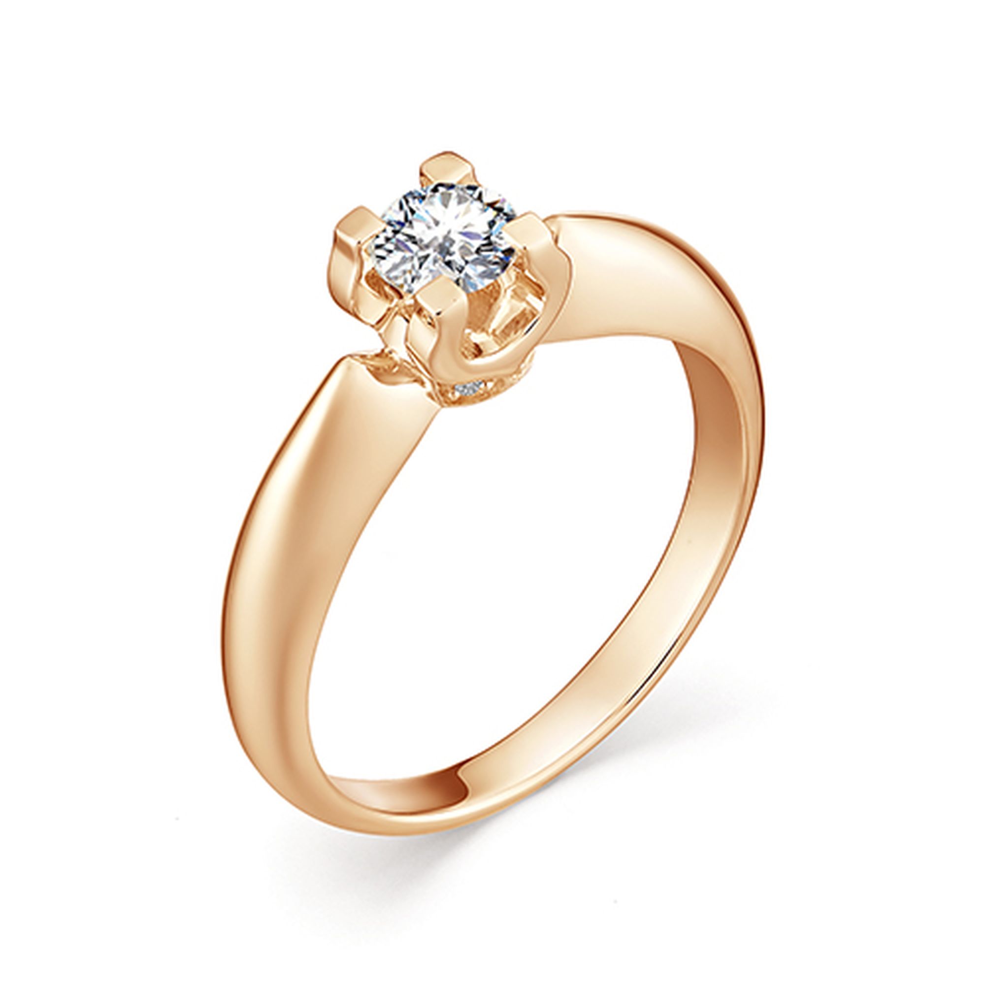 Кольцо, бриллиант, 12947-100