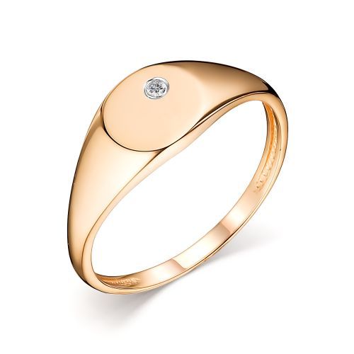 Кольцо, бриллиант, 14444-100