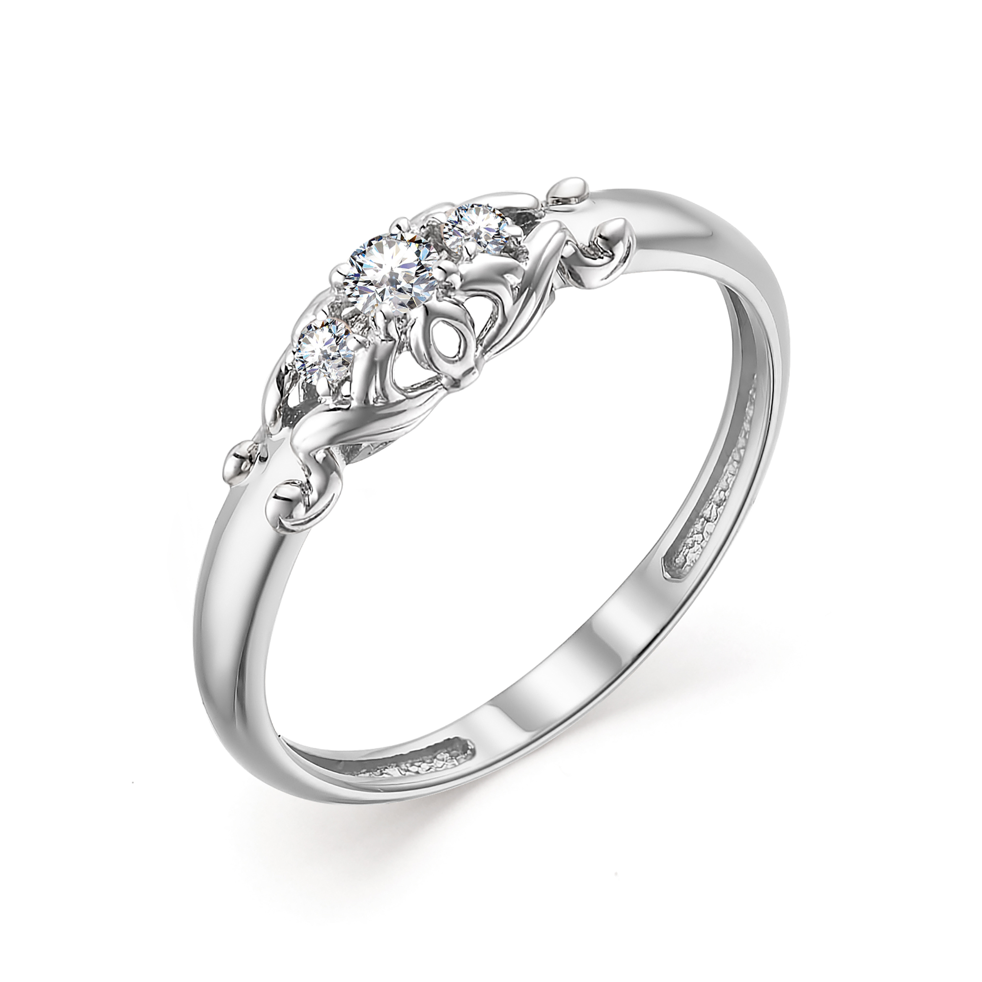 Кольцо, бриллиант, 13557-200