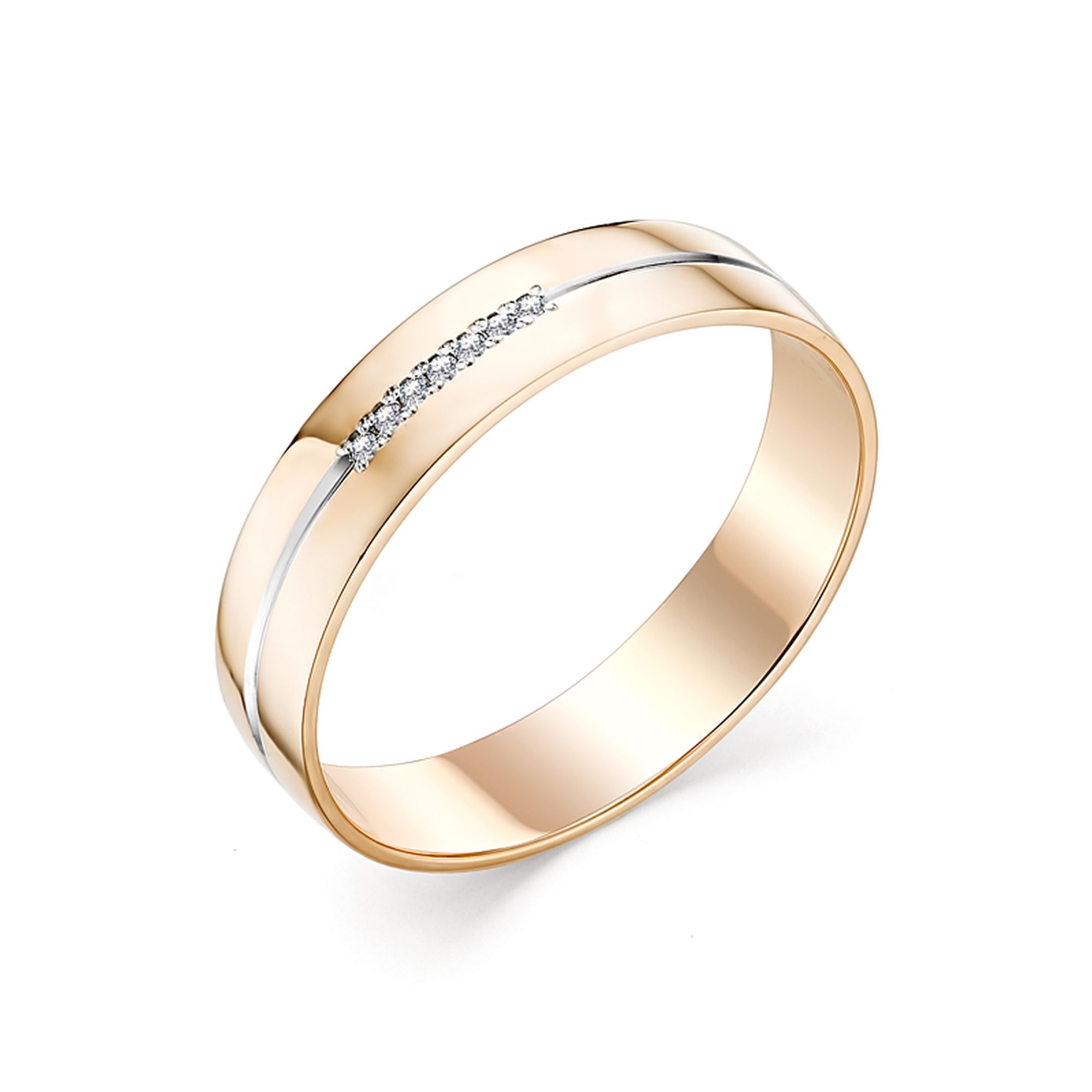 Кольцо, бриллиант, 12136-100