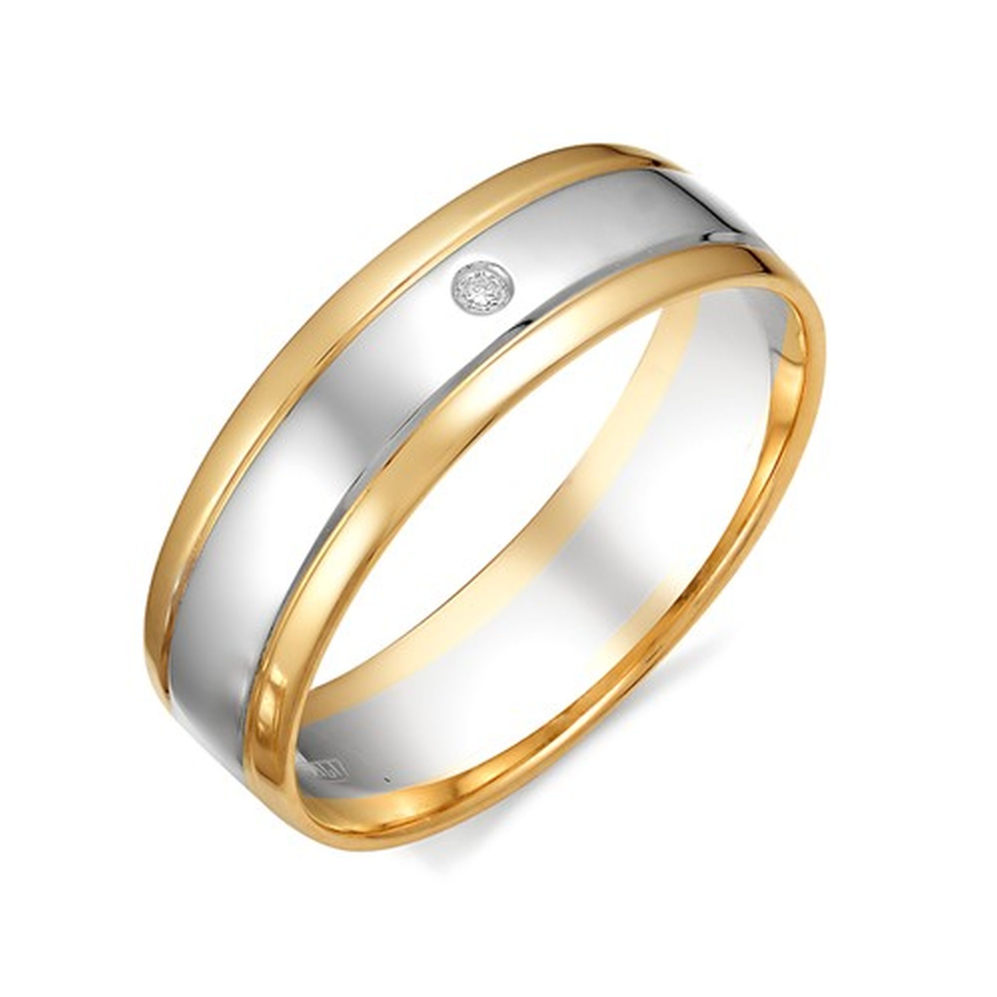 Кольцо, бриллиант, 1396-100