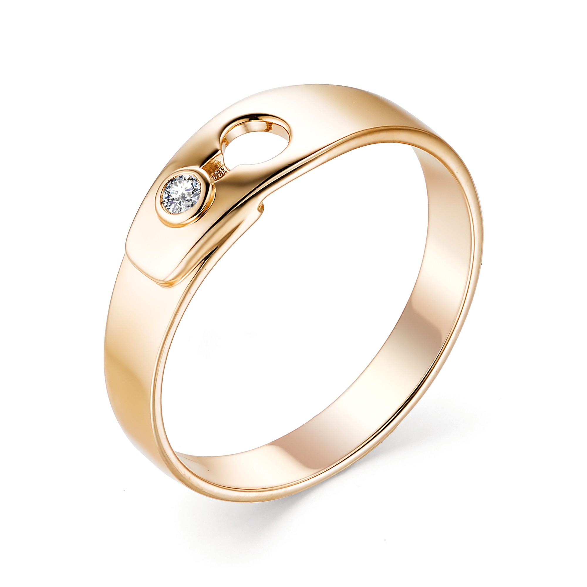Кольцо, бриллиант, 13182-100