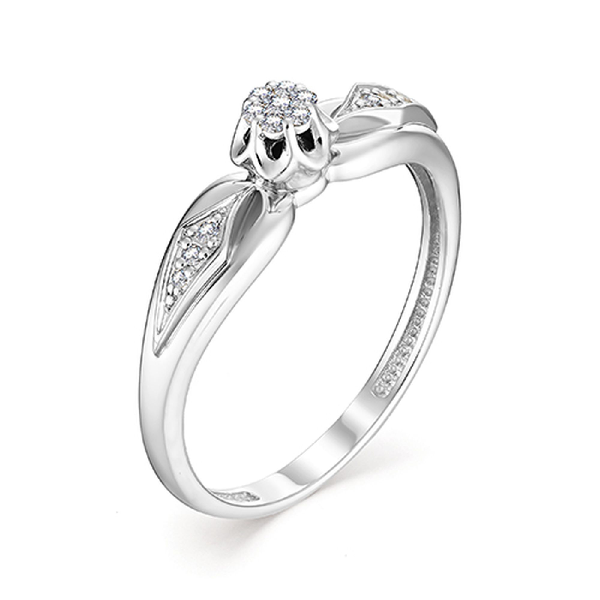 Кольцо, бриллиант, 12979-200