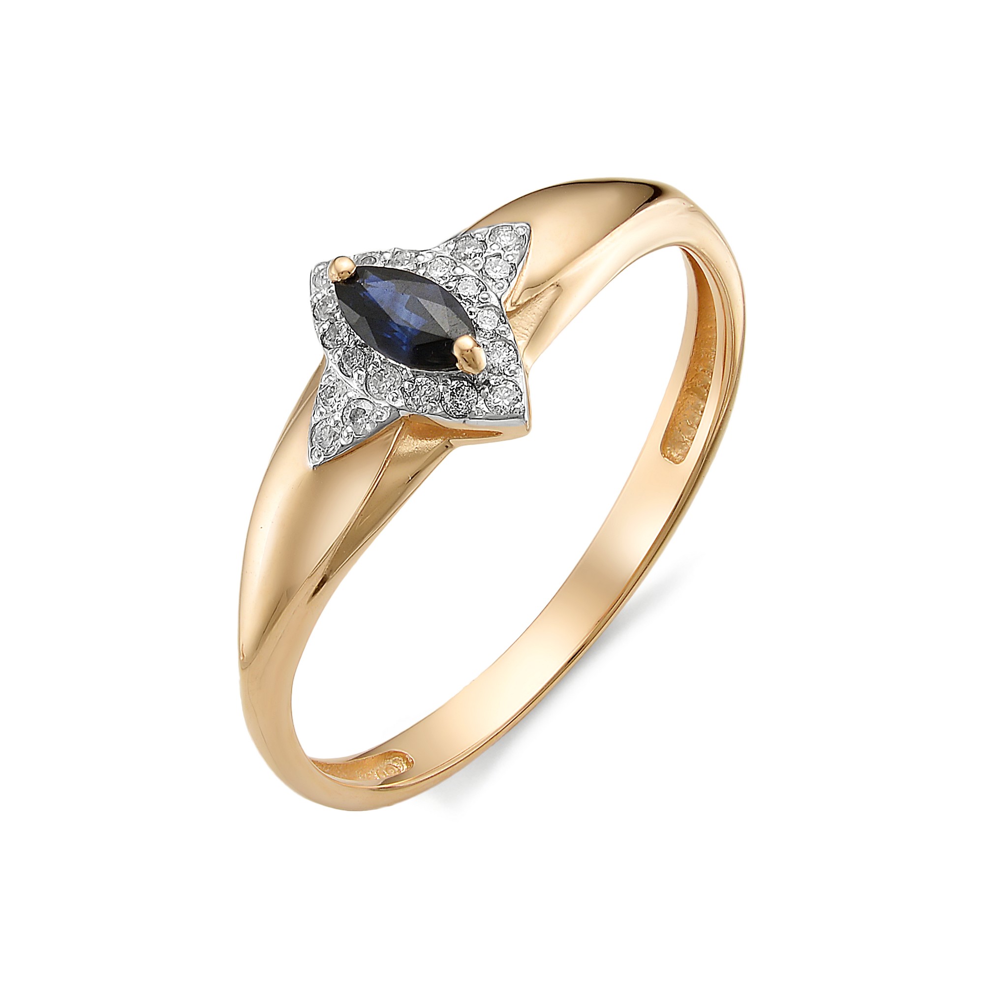 Кольцо, бриллиант, 11985-102